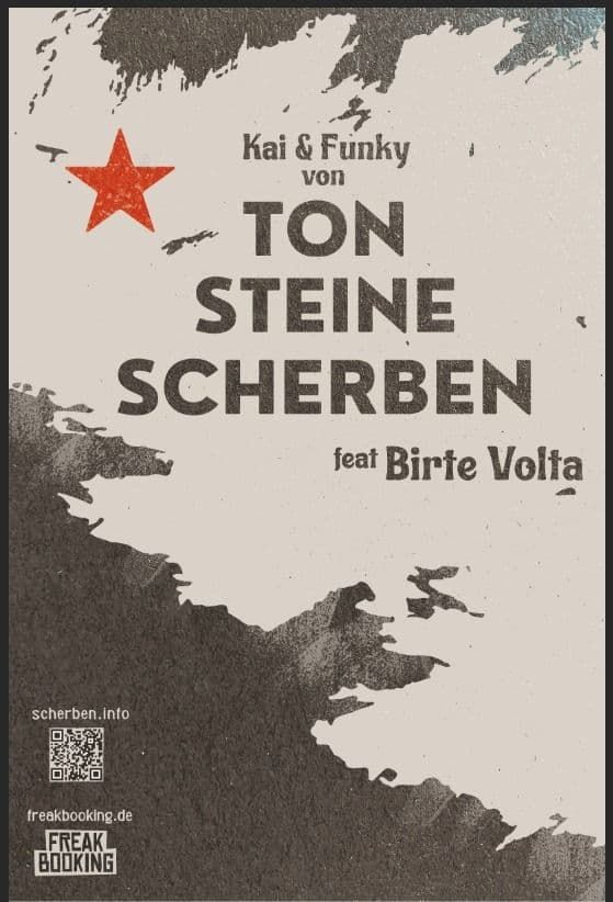 Ton Steine Scherben Tourplakat 2024